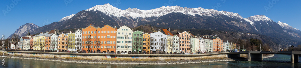Innsbruck Panorama von Mariahilf
