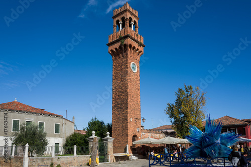 Torre dellOrologio in Murano photo