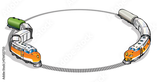 Trains- rail and derail
