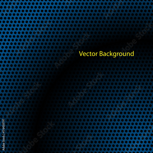 Carbon Fiber Texture. Vector Background. Abstract Technology Vector Template.
