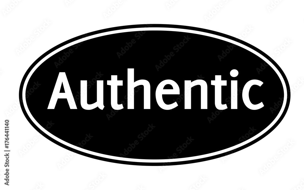 AUTHENTIC sticker. Authentic design graphic stamp. Original series AUTHENTIC sticker. Authentic design graphic stamp. Original series