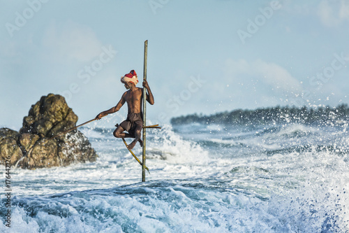 Sri Lanka Stilt Fisher