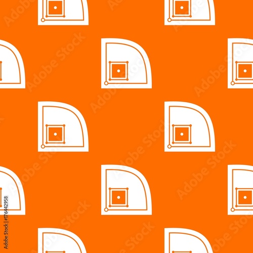 Baseball field pattern seamless