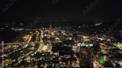 Wallpaper Mural Aerial New Hampshire Manchester July 2017 Night 4K Inspire 2 Torontodigital.ca