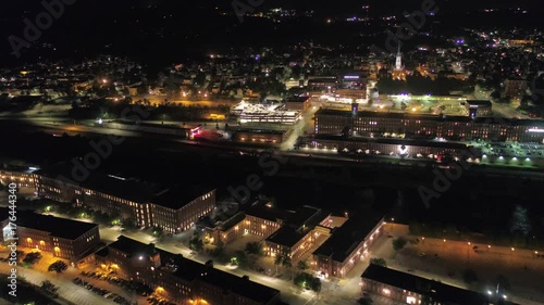 Wallpaper Mural Aerial New Hampshire Manchester July 2017 Night 4K Inspire 2 Torontodigital.ca