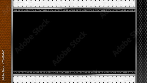 Sports-Themed Stadium Lights Overlay
