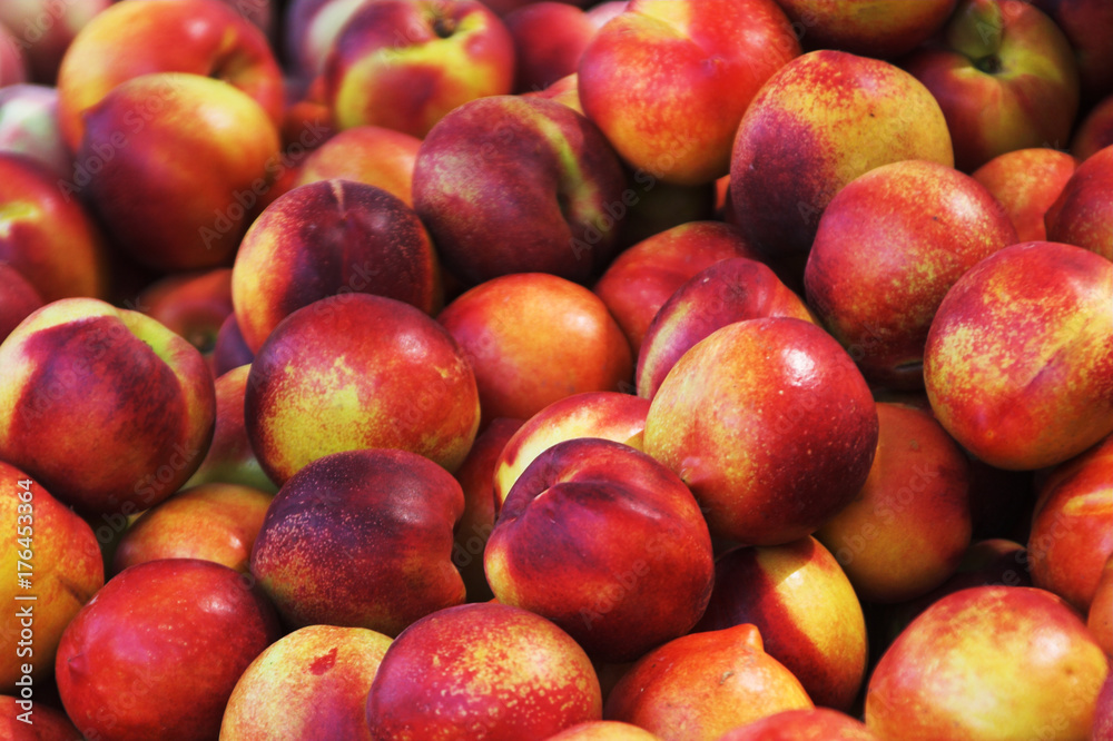 peaches on market peaches on market