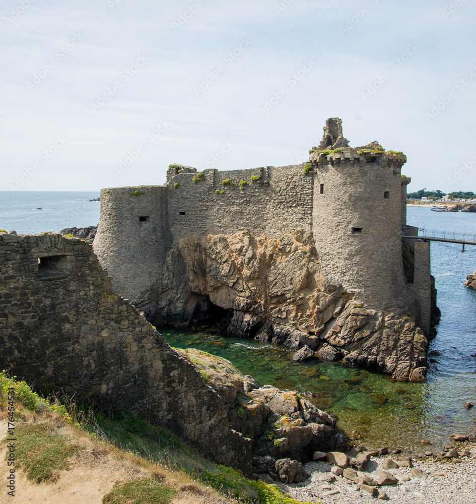 Vieux château Ile d'Yeu Vendée France