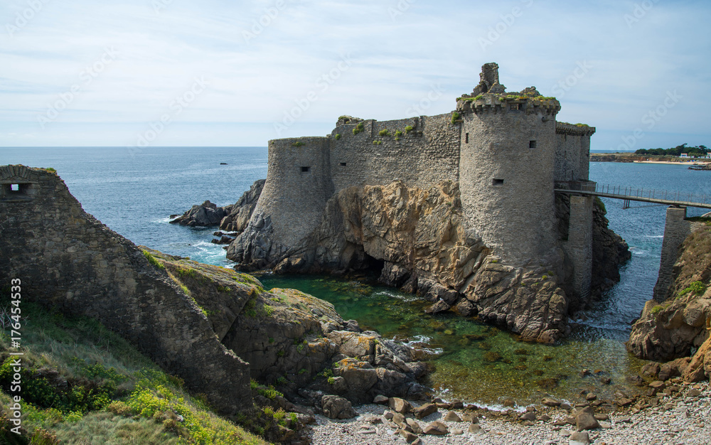 Vieux château Ile d'Yeu Vendée France