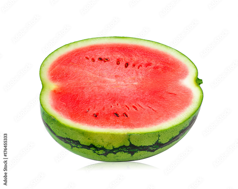 water melon isolated on white background water melon isolated on white background