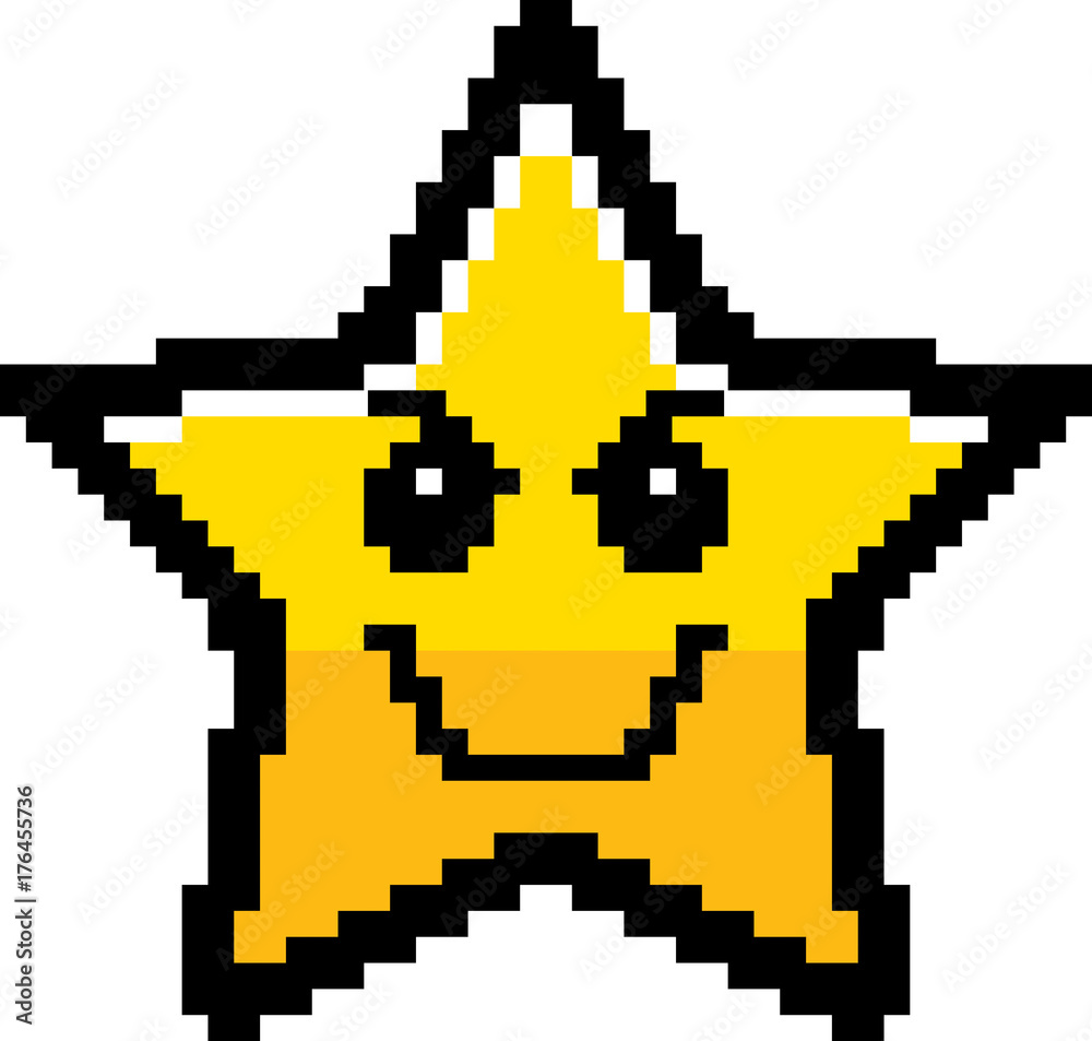 Evil 8-Bit Cartoon Star Evil 8-Bit Cartoon Star