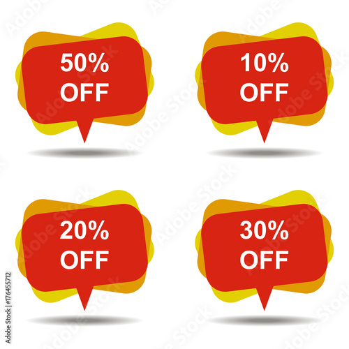 Great sale. Discounts. Percent. Black Friday. Banner. For your design.