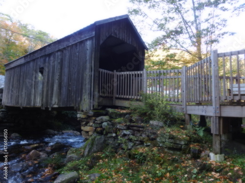 covered bridge, bridge, fall, autumn, water, brook, upstate, NY, Copeland, beautiful,  photo