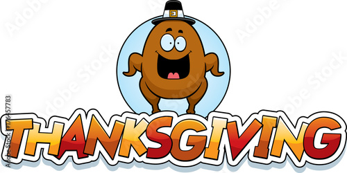 Cartoon Thanksgiving Turkey Graphic