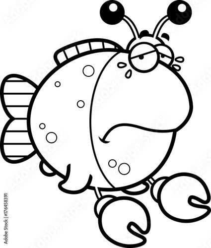 Crying Cartoon Imitation Crab