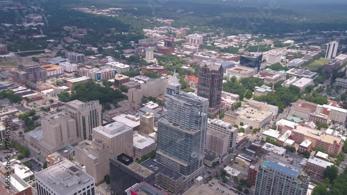 Aerial North Carolina Raleigh July 2017 Sunny Day 4K Inspire 2 photo