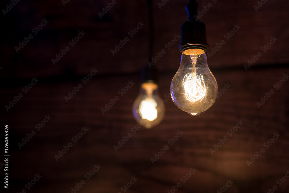 Light bulb background Light bulb background