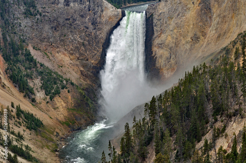 Lower fall in Yellow stone