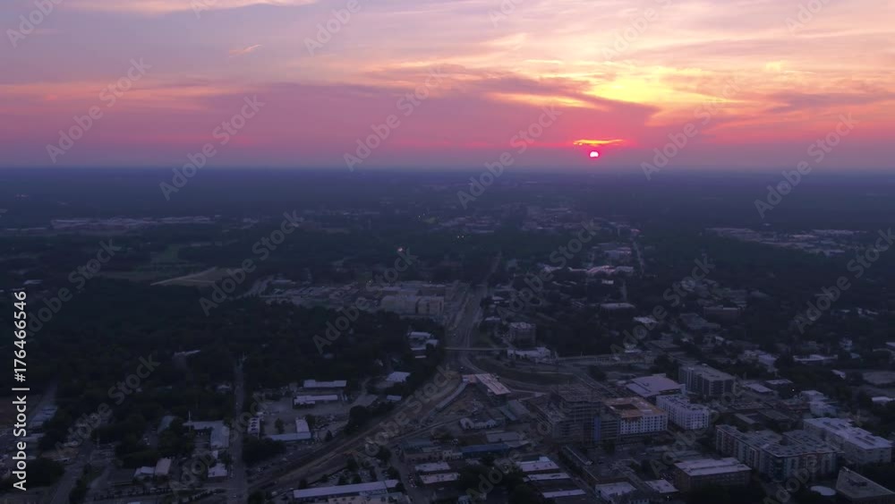 Aerial North Carolina Raleigh July 2017 Sunset 4K Inspire 2 Aerial North Carolina Raleigh July 2017 Sunset 4K Inspire 2