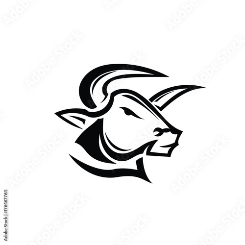 Head bull Art