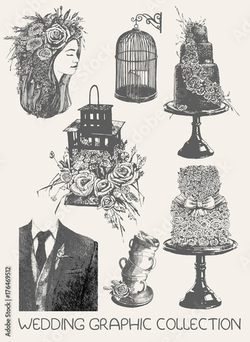Wedding graphic collection