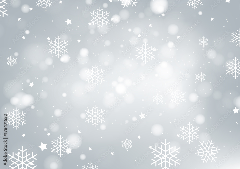 Christmas and New Years Blur bokeh of light on background. Vector illustration Christmas and New Years Blur bokeh of light on background. Vector illustration