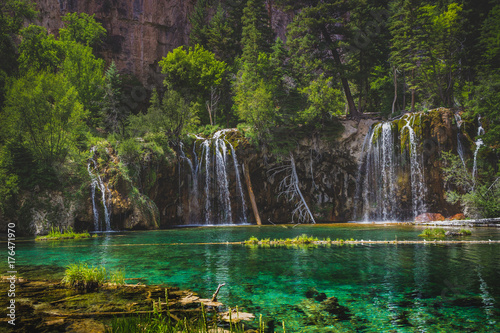 Hanging Lake Waterfalls
