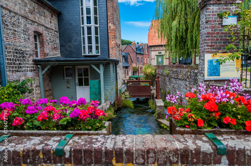 Veules les Roses, Normandie, France.