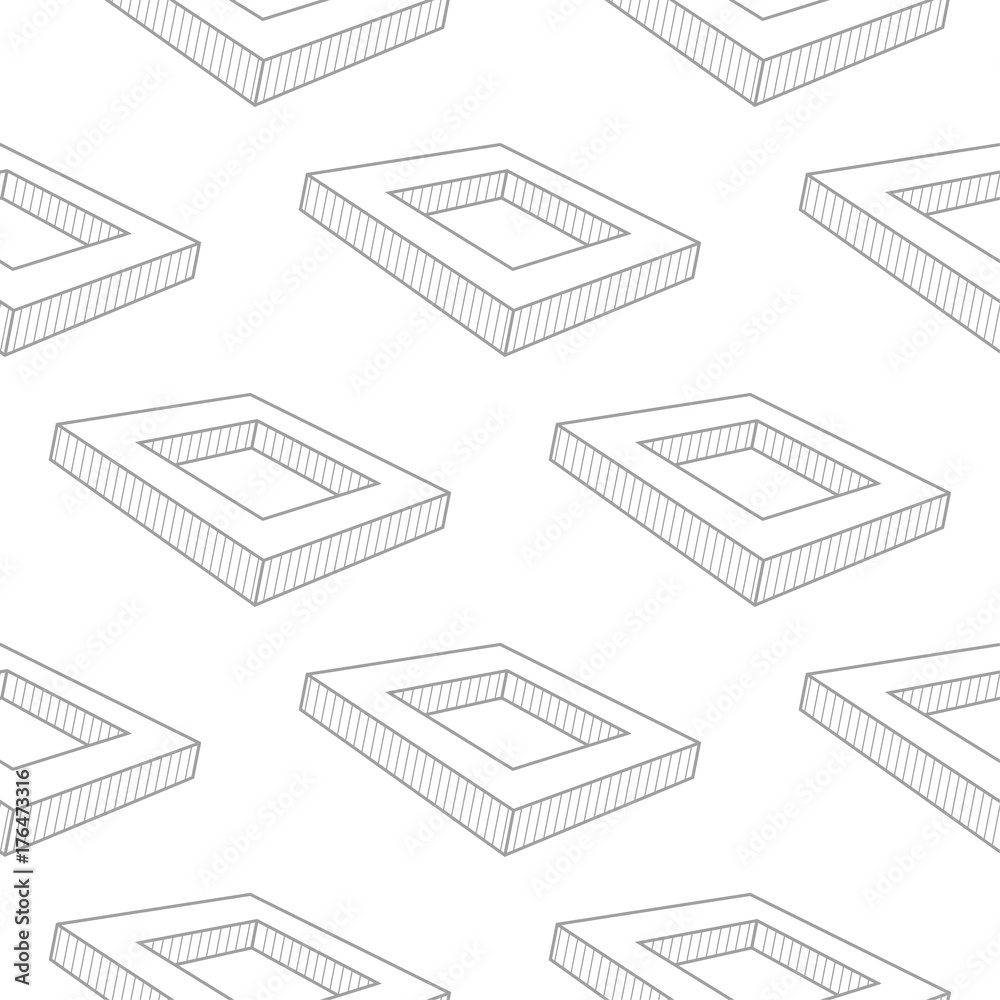 Light gray geometric ornament. Seamless pattern Light gray geometric ornament. Seamless pattern