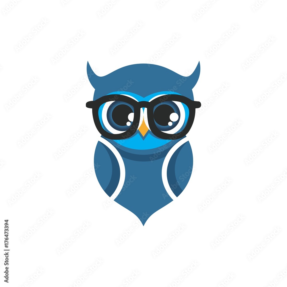 Fototapeta premium owl logo