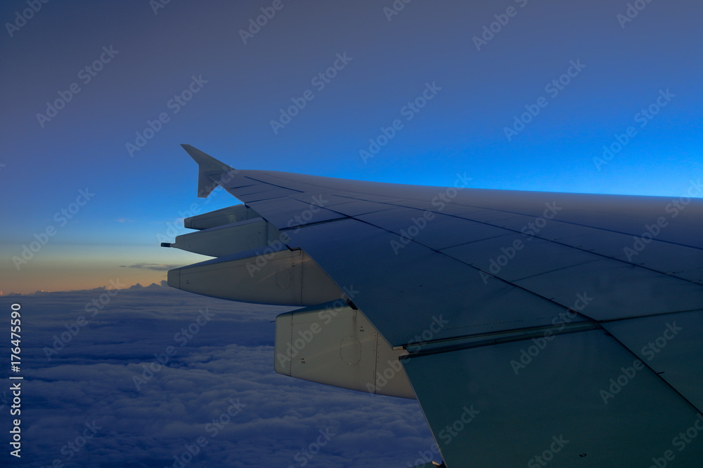 Aircraft at dawn Aircraft at dawn