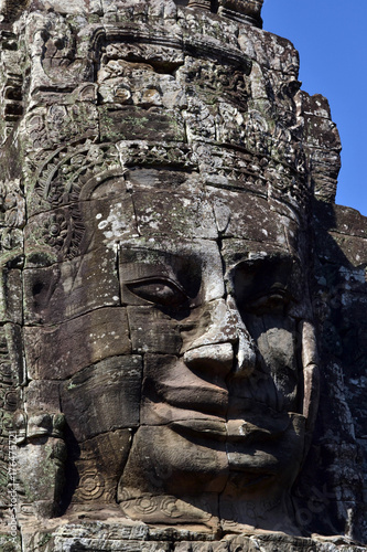 The view around Bayon Temple complex, - Angkor Wat. Can you see faces are everywhere? © leodaphne