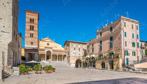 Fototapeta Naklejka Na Ścianę i Meble -  Scenic sight in Terracina, province of Latina, Lazio, central Italy.