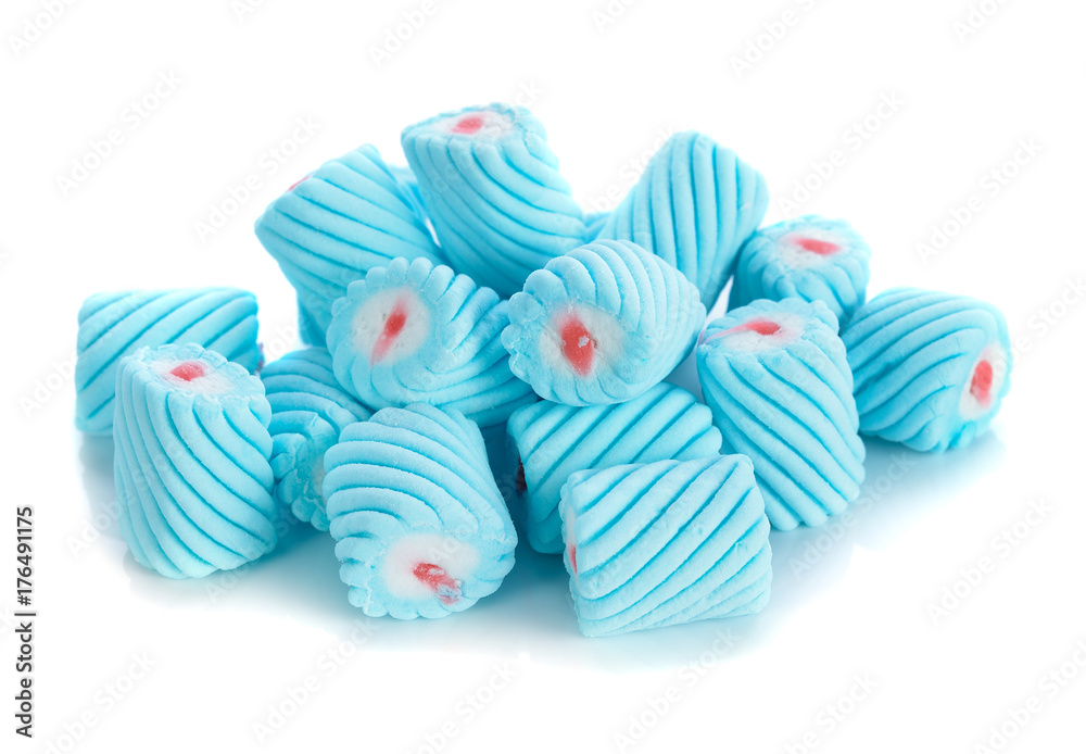 marshmallow isolated on white background marshmallow isolated on white background