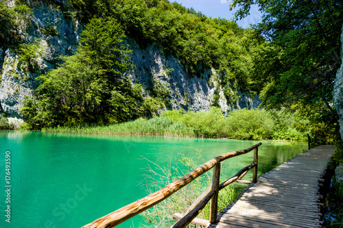 Idyllic place in the National Park in Croatia