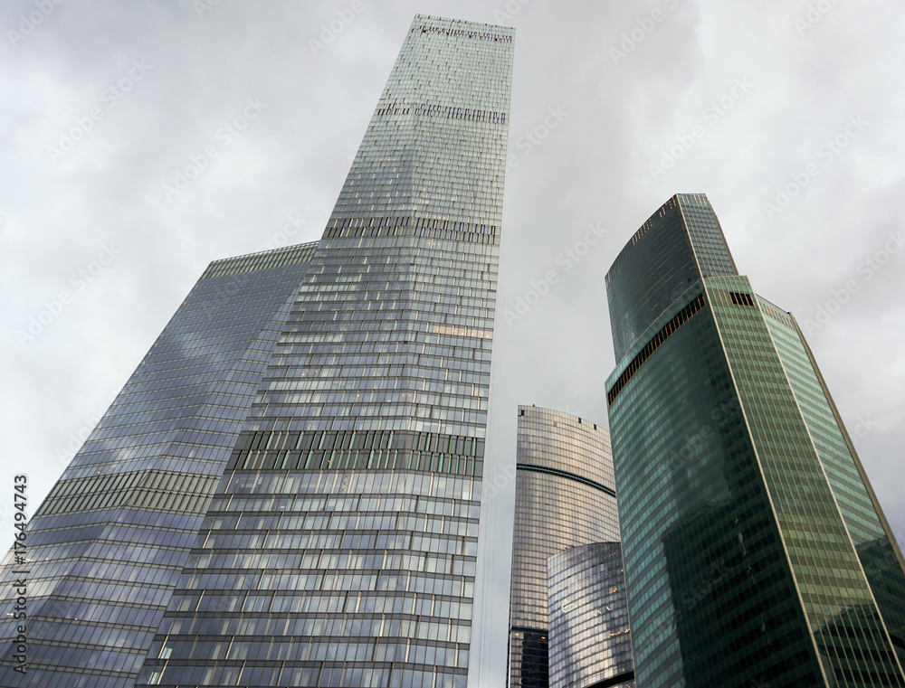 Moscow city skyscraper