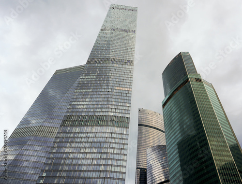 Moscow city skyscraper