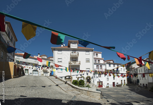 street in the village of manteigas,  serra da estrela, portugal photo