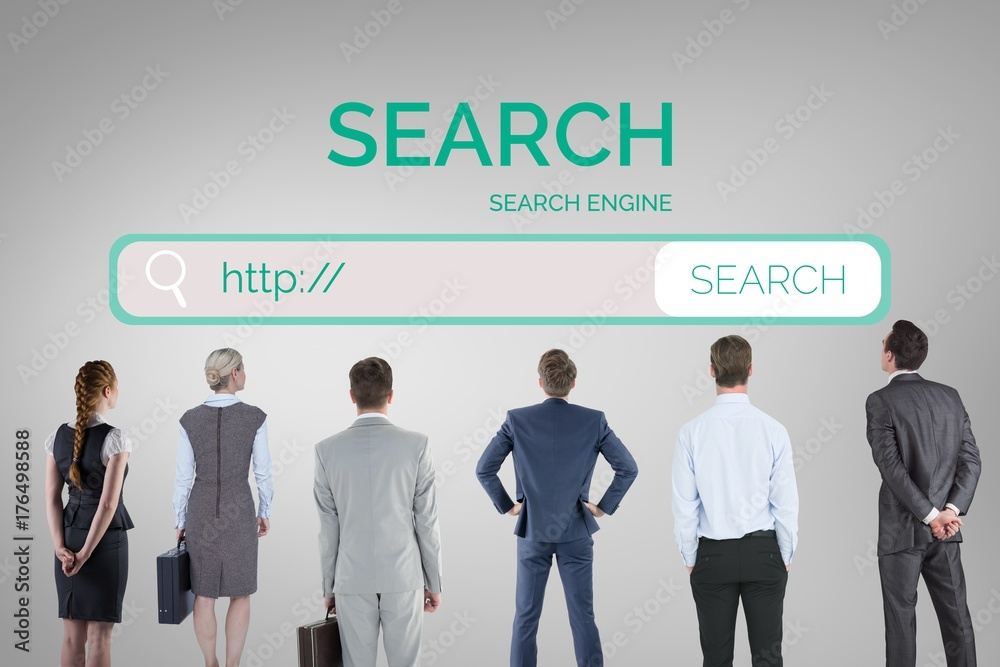 Composite image of business team Composite image of business team