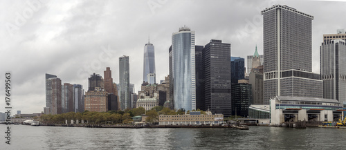 Fototapeta Naklejka Na Ścianę i Meble -  Lower Manhattan in New York City