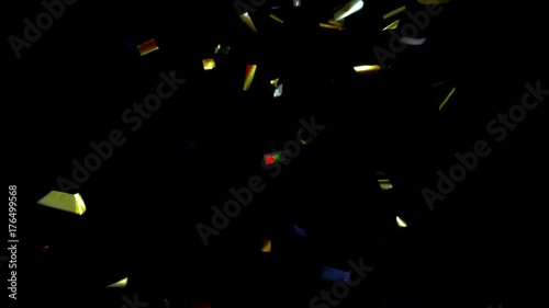 Confetti background for different events. It is suitable for creation of highly high-quality transitions and effects. 
 photo