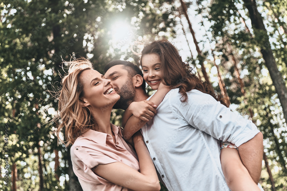 Fototapeta premium Enjoying time together. 