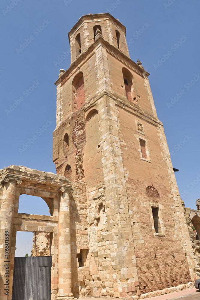 Real Monastey of San Benito in Sahagun, Leon province, Spain