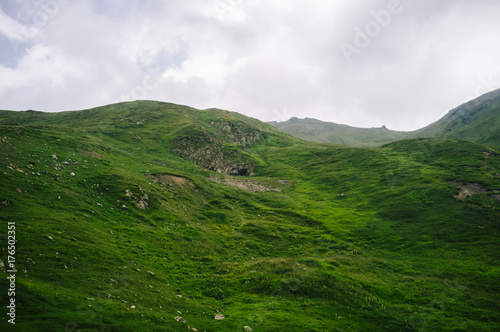 Landschaft mit alten Bunker 