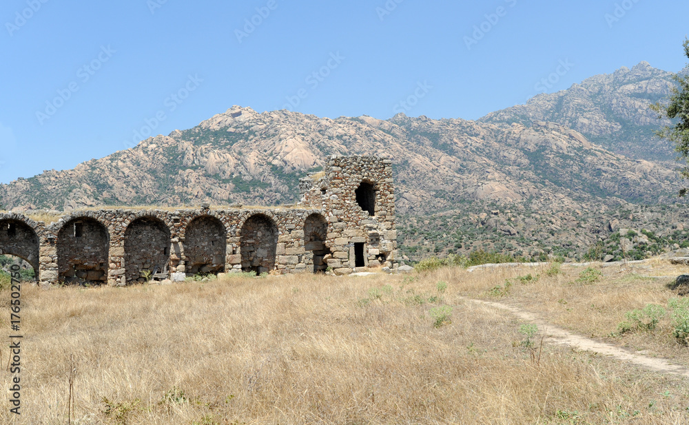 Le château byzantin d'Héraclée en Anatolie