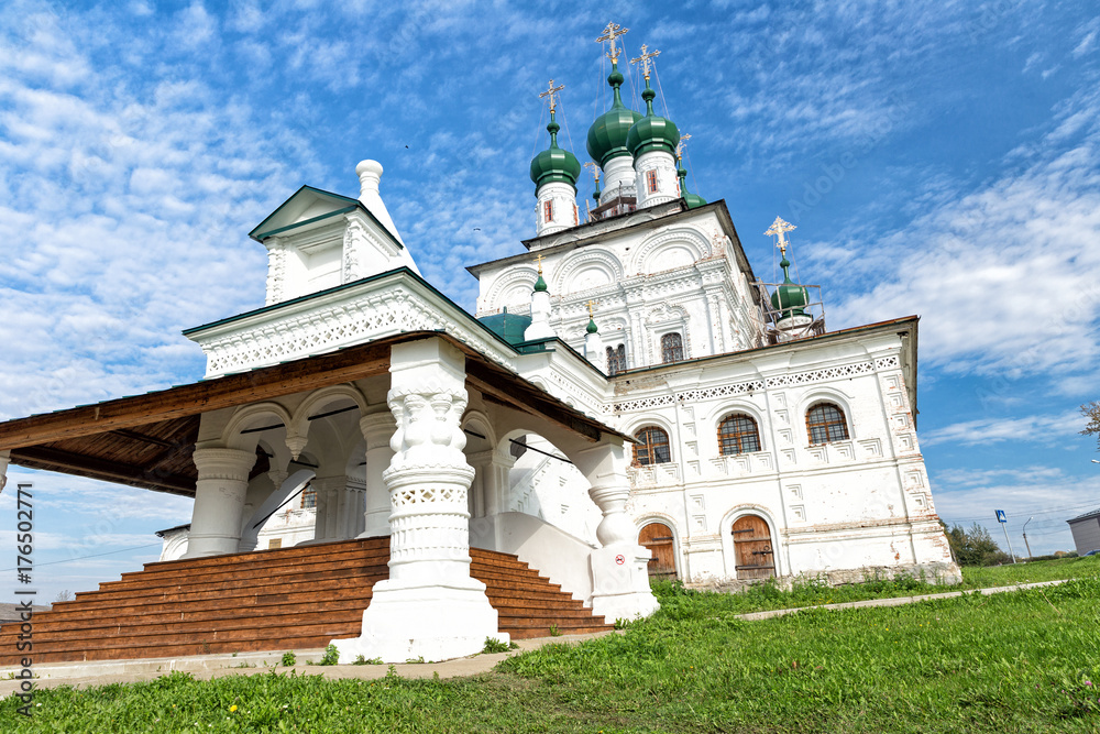 Fototapeta premium Trinity Cathedral in the city of Solikamsk. Russia