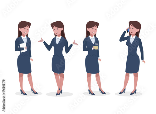 business woman in office