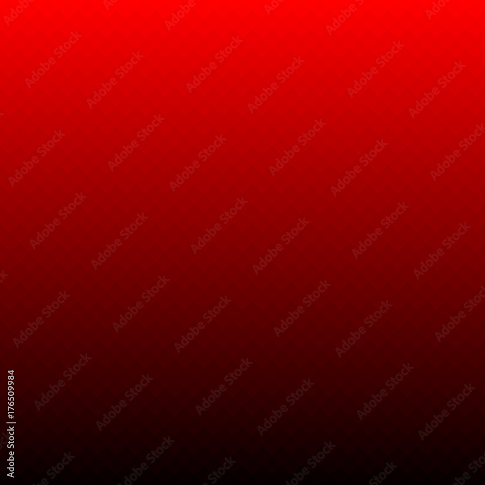 Modern red square mosaic tile pattern. Light to dark gradient red squares diamonds rhombus background. Shape illustration geometric design art ornament for wallpaper. Modern red square mosaic tile pattern. Light to dark gradient red squares diamonds rhombus background. Shape illustration geometric design art ornament for wallpaper.