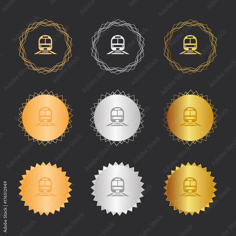 Bahn - Bronze, Silber, Gold Medaillen Bahn - Bronze, Silber, Gold Medaillen