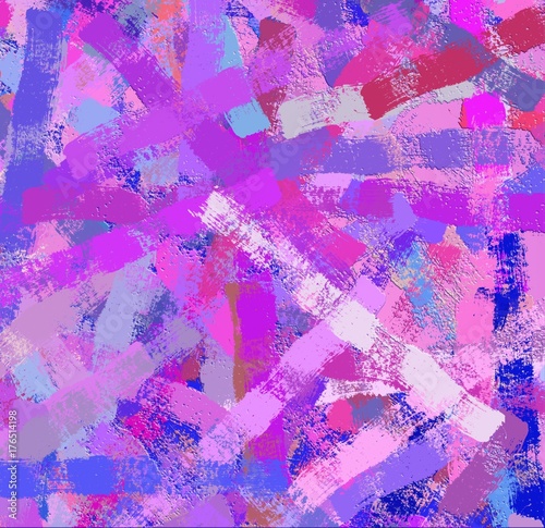 Abstract brush strokes texture.